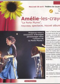 Amélie les crayons 30/04/2008