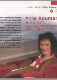 Anne ROUMANOFF 31/01/2008