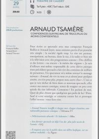 Arnaud TSAMERE 29/04/2016