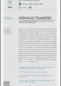 Arnaud TSAMERE 29/04/2016