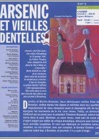 Arsenic et vieilles dentelles 02/03/2002