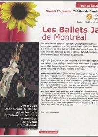Ballets Jazz Montréal 26/01/2008