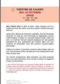 BEN l'oncle soul 12/10/2017