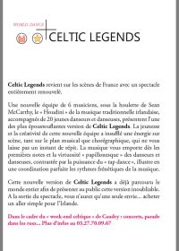 Celtic Legends 10/09/2016