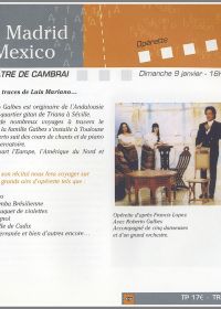 De Madrid à Mexico 07/01/2005