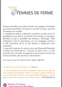 Femmes de ferme 04/03/2017