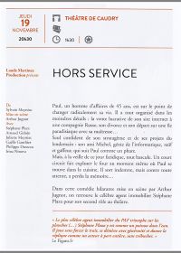 Hors service 19/11/2015