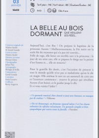 La belle au bois dormant 03/01/2016