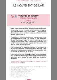 Le mouvement de l'air 22/12/2017