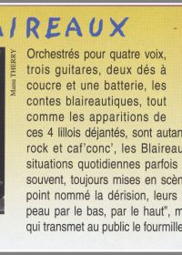 Les Blaireaux 26/10/2001