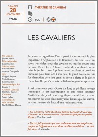 Les cavaliers 28/11/2015