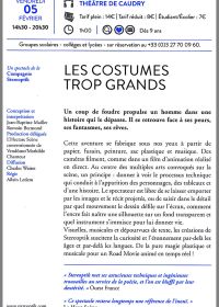 Les costumes trop grands 05/02/2016
