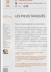 Les pieds tanqués 23/04/2016