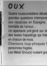 Mètal Gnoux 26/10/2001