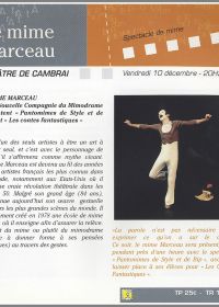 Mime MARCEAU 10/12/2004