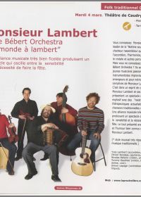 Monsieur LAMBERT 04/03/2008