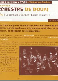 Orchestre de DOUAI 09/11/2003