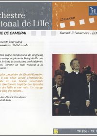 Orchestre nat. de LILLE 06/11/2004