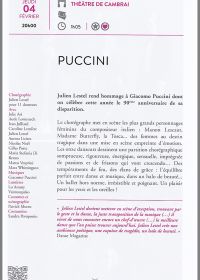 PUCCINI 05/02/2016
