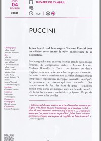 PUCCINI 05/02/2016