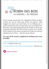 Robin des bois 08/01/2017