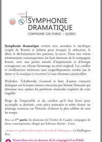 Symphonie dramatique 06/12/2016