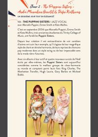 The PUPPINI Sisters Jazz 21/01/2024