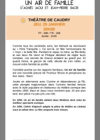 Un air de famille 25/01/2018