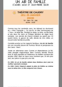 Un air de famille 25/01/2018