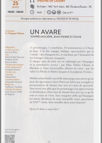 Un avare 25/04/2016